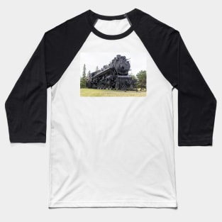 Steam locomotive on display Baseball T-Shirt